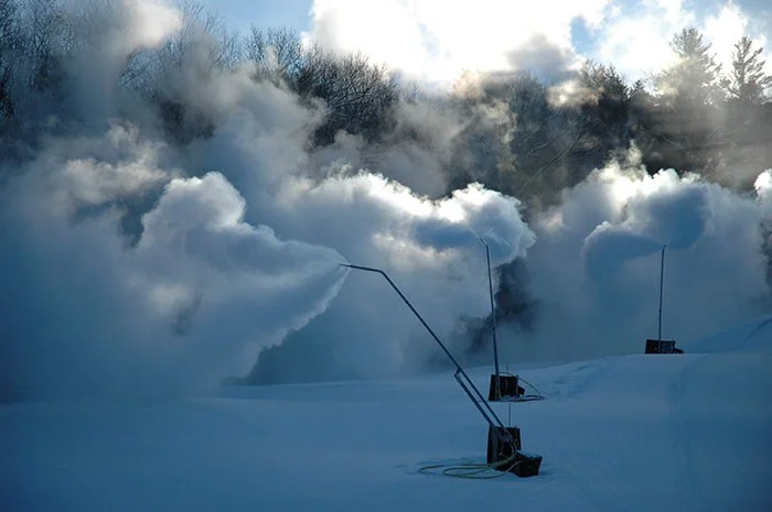 snowmaking machinery