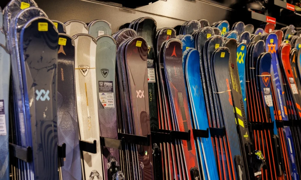 Skis in Butternut Ski Shop