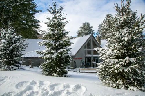 Lower lodge natural snow