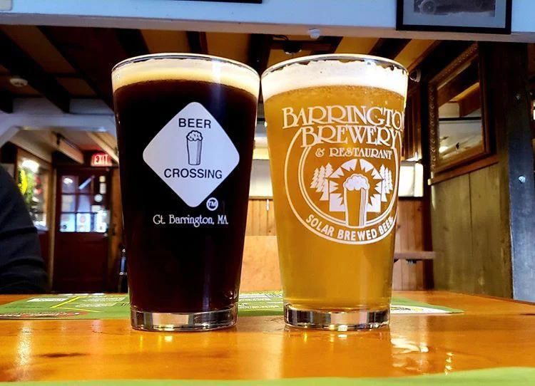 Barrington Brewery beer glasses
