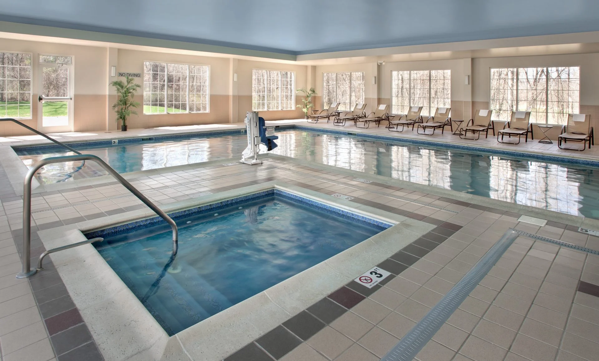 Fairfield Marriot indoor pool