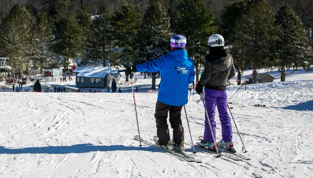 private ski lesson