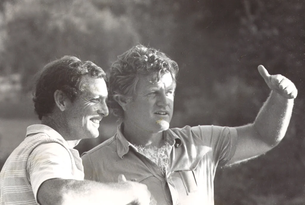 Channing Murdock and Ted Kennedy at Ski Butternut